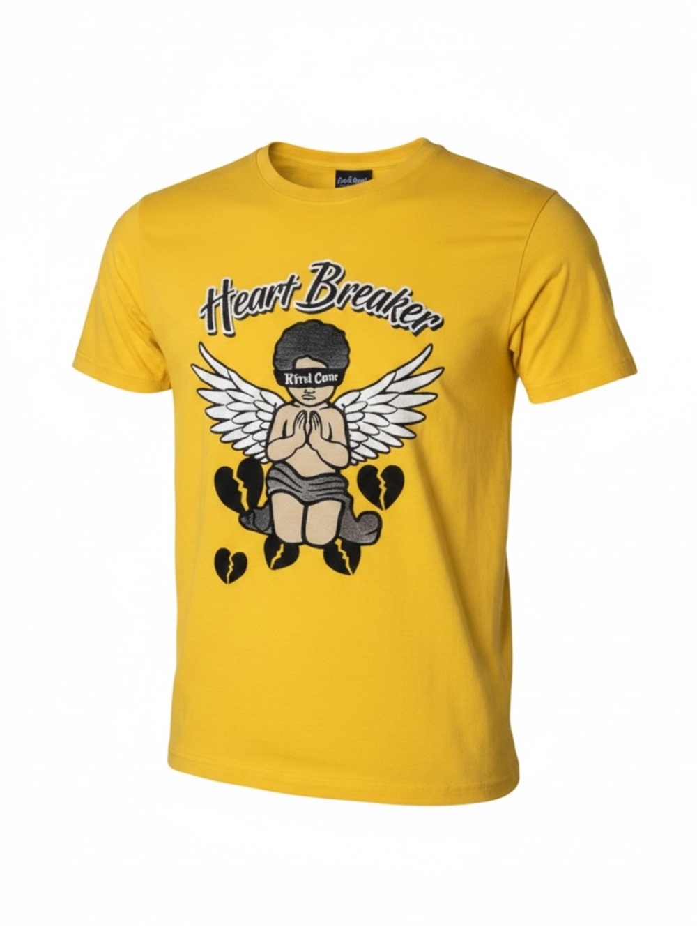Focus NWT Heart Breaker Graphic Tee - Yellow
